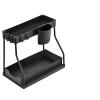 Cross-border TEMU Amazon sliding storage rack, pull-out storage rack, bathroom and kitchen sink storage rack Item Picture